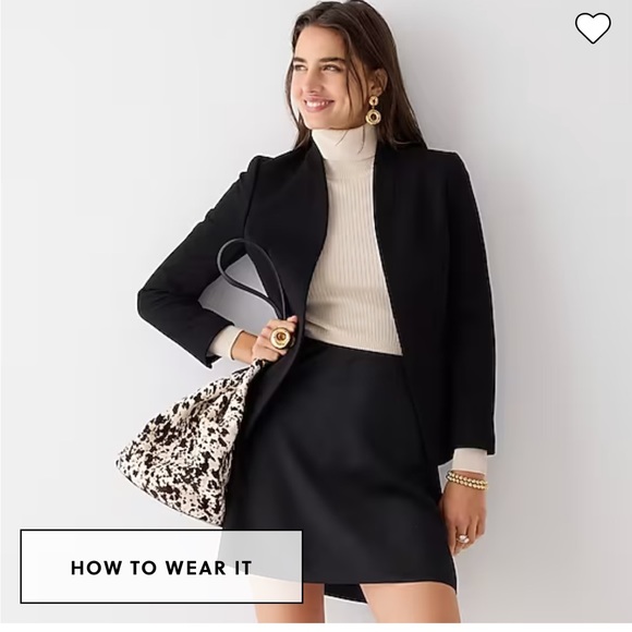 J Crew Going Out Blazer in Stretch Twill - WORN ONCE - Picture 4 of 5